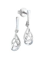 Nostalgische oorstekers van platina 