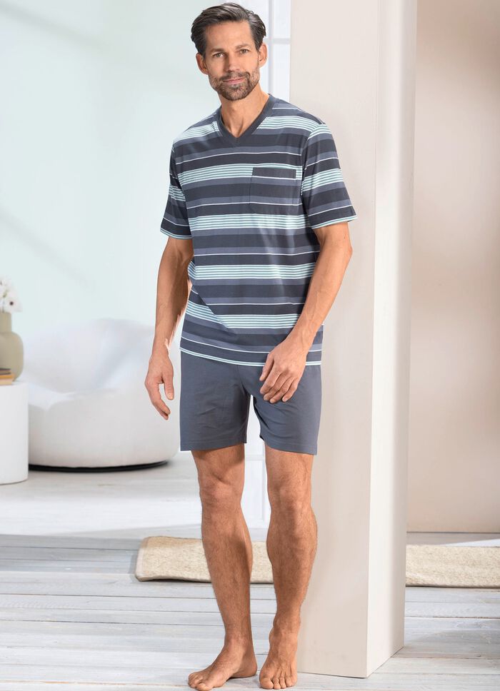 Twee-pack korte broeken met V-hals 