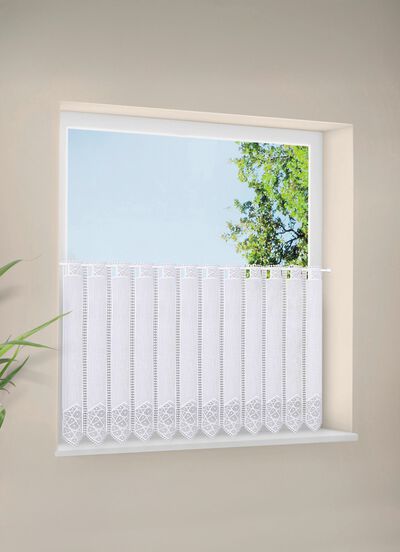 Korte jaloezie&euml;n met roedeopening 