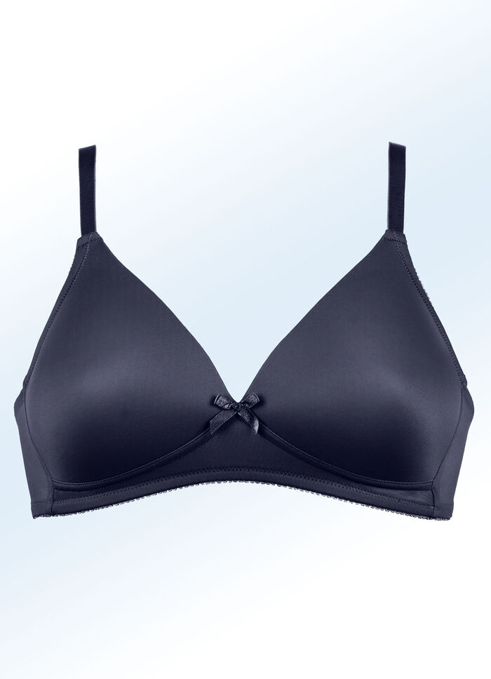 Naturana two-pack beha met gewatteerde cups 1X MARINE, 1X WEISS