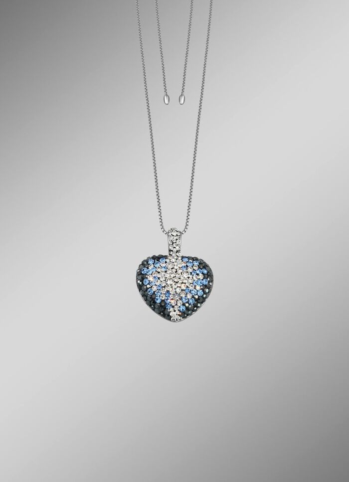 Elegante harthanger met fonkelende kristallen 