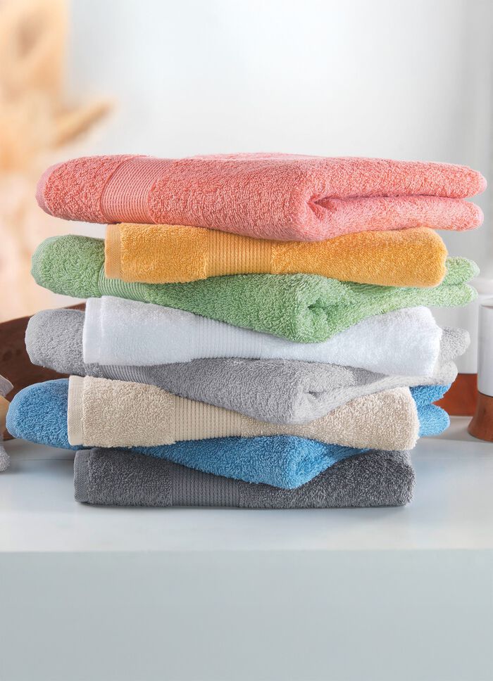 Gezellige badstofserie met rand 