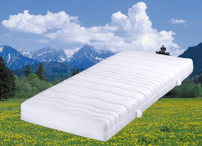 7-zones-cellflexkern-matras van Murmelland WIT