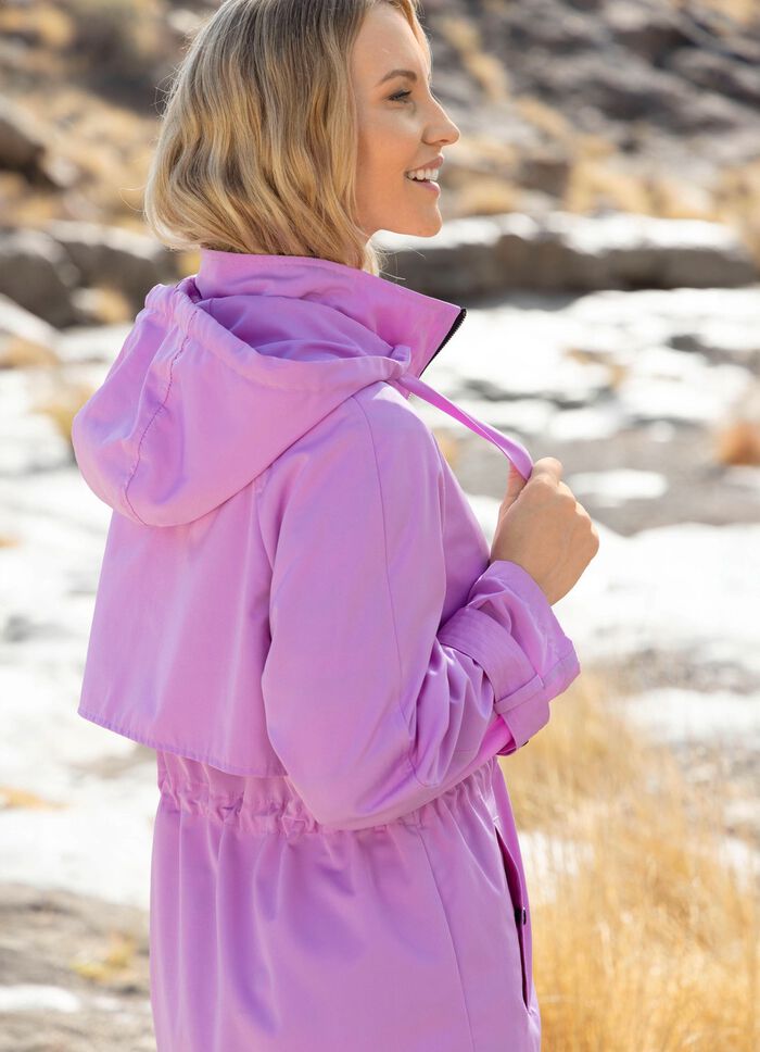 Jas met afneembare capuchon 