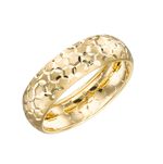 Damesring, machinaal gegraveerd 