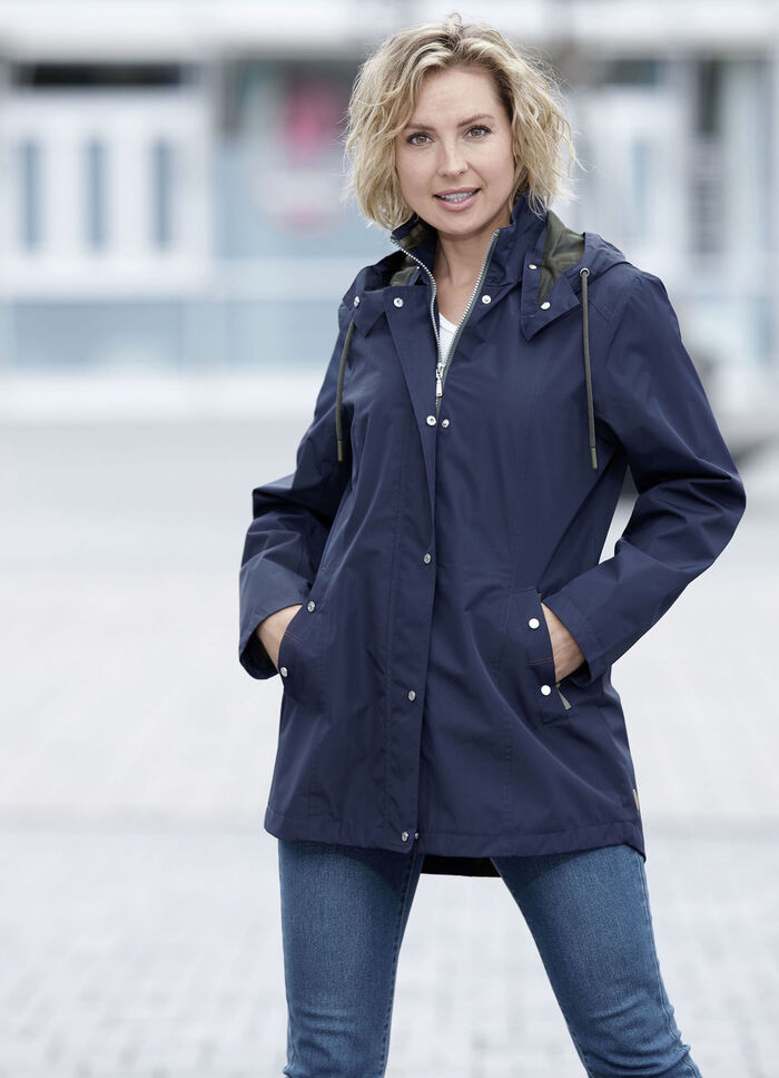 Functionele jas MARINEBLAUW