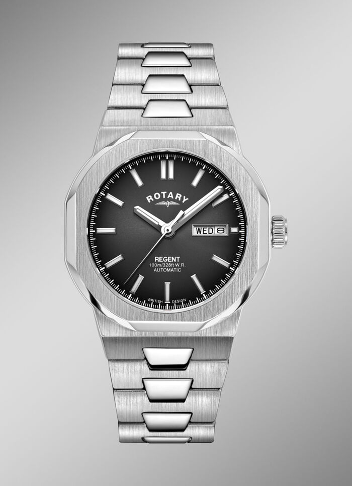 Automatisch herenhorloge met H-schakelband 