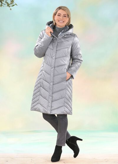 Jas met vaste capuchon 