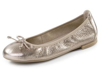 ELENA EDEN, chique damesballerina's, breedte G, met uitneembaar voetbed 