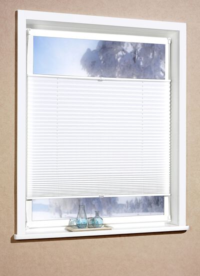 Pliss&eacute;gordijnen voor montage op raamkozijnen zonder boren 