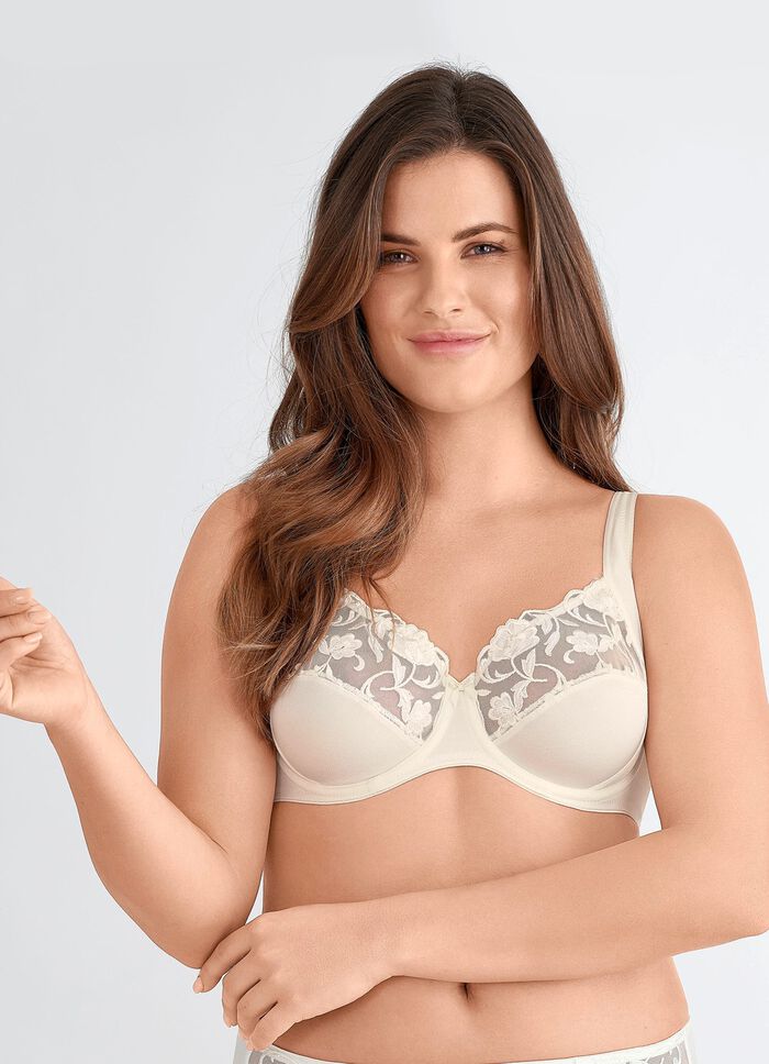 Felina beugelbh met borduurkant 