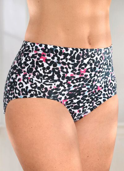 Vier-pack onderbroek met print 