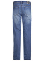 Warme thermojeans in 3 kleuren JEANSBLAUW