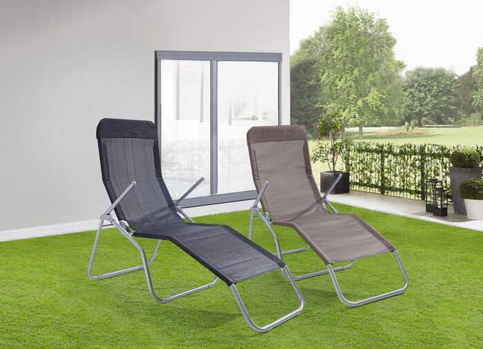 XXL wellness ligbed met duurzame textielbekleding 