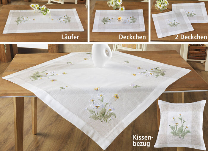 Tafel- en kamerdecoratie met een bloemmotief SECT-MEERKLEURIG