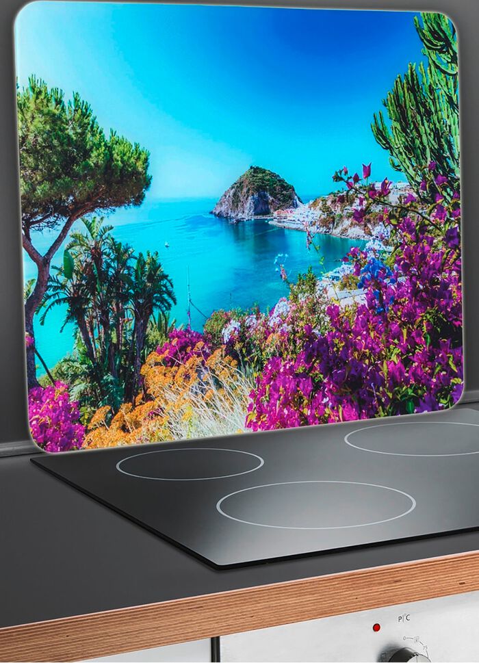 Praktisch glazen wandpaneel 