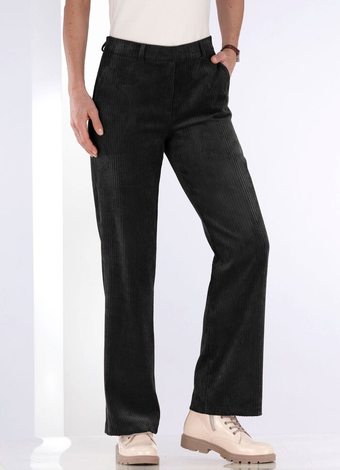 Broek in modieuze breedte 