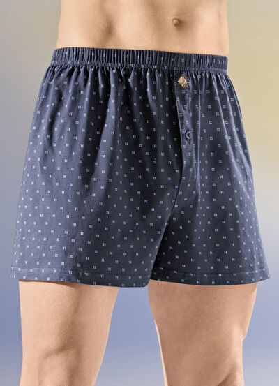 Set van vier boxershorts met een all-over design 