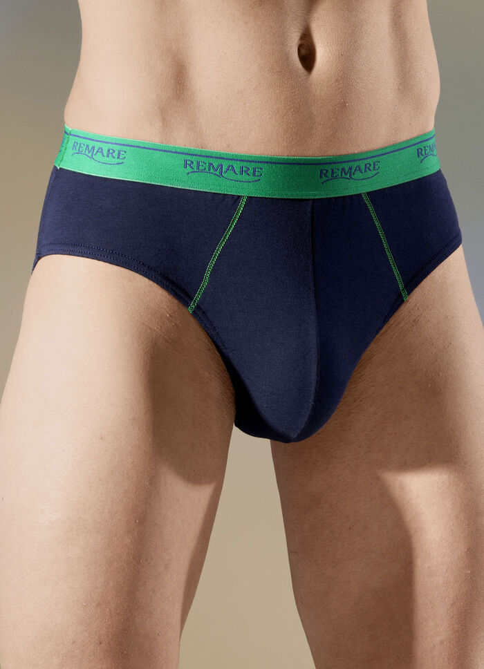 Pak van vier slips met elastische band 