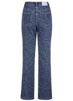 Jeans in trendy luipaardprint 