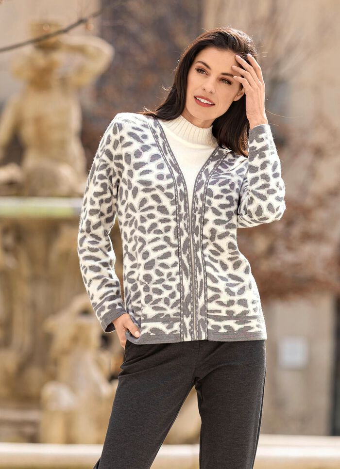 Trui in dubbele look 