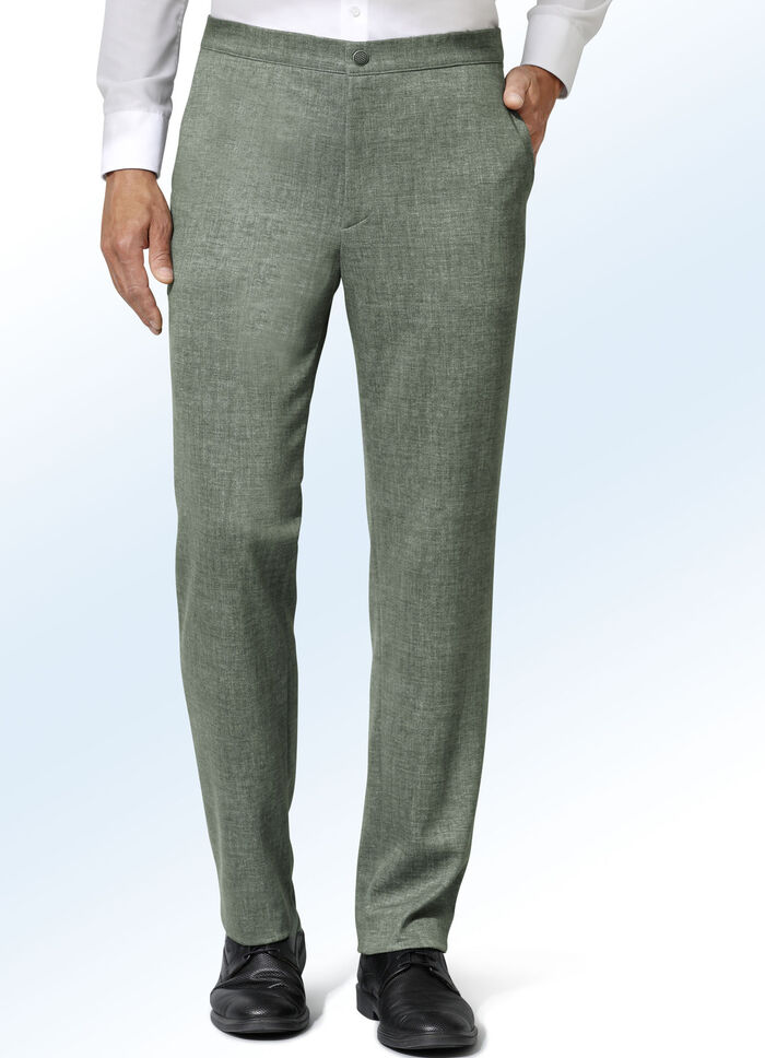Broek "Klaus Models" in 3 kleuren OLIJF