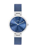 Quartz dameshorloge met roestvrijstalen kast en roestvrijstalen band 