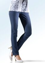 Pull-on-jeans JEANSBLAUW