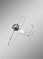 Armband met barokke Tahitiaanse kweekparel 