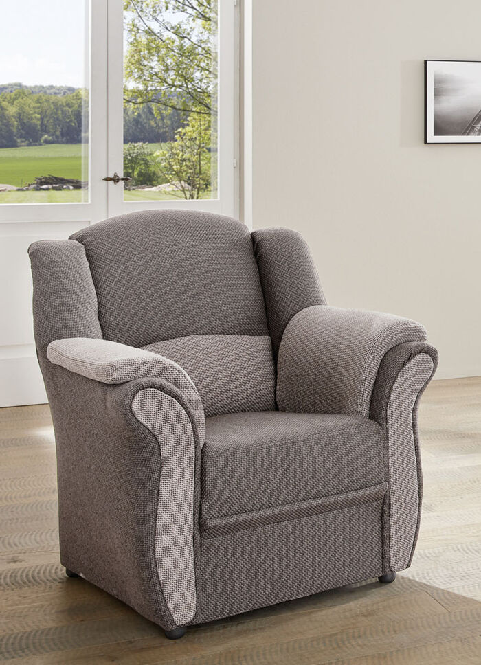 Deels massief gestoffeerd meubel CAMELBEIGE