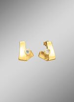 Delicate schittering &ndash; oorbellen van kostbaar goud 