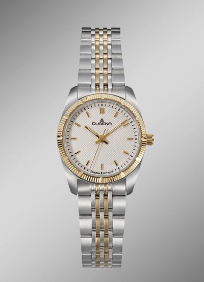 Dugena quartz dameshorloge &ndash; elegantie ontmoet precisie 