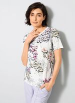 Shirt met all-over print 