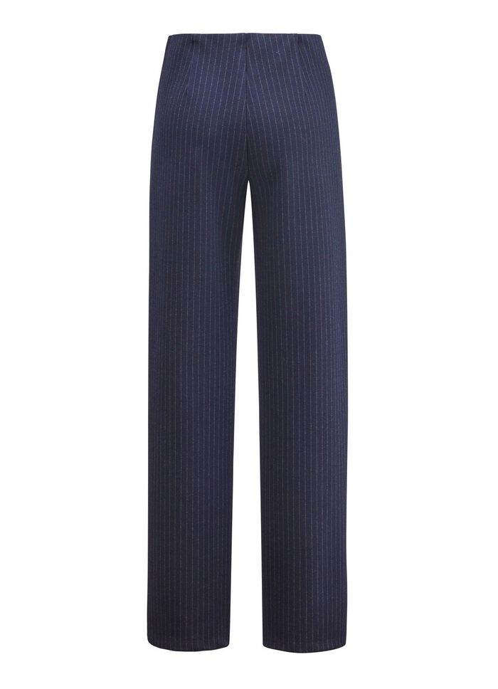 Modieuze broek met comfortabele breedte 