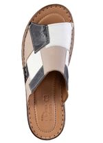 Muiltjes van ELENA EDEN met een subtiele gekreukelde structuur 