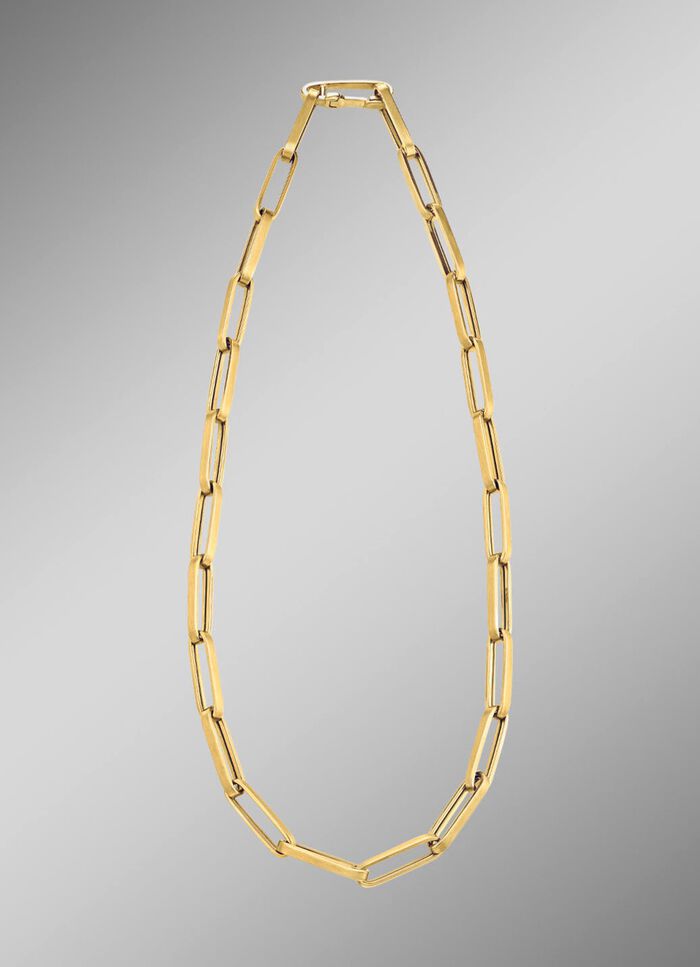 Interessante schakelketting van goud 