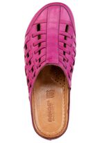 Gemini, zomerklompen voor dames, breedte G, met elastische band 