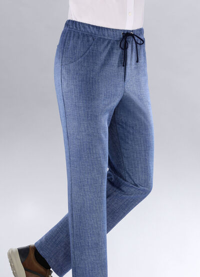 ‘Klaus Modelle‘ pull-on broek in 4 kleuren 