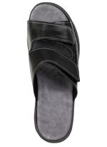 Comfortabele damesmuiltjes, breedte K, met klittenbandsluiting SCHWARZ