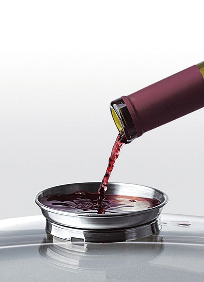 XXL pannenset, 10-delig, met keramische antiaanbaklaag 