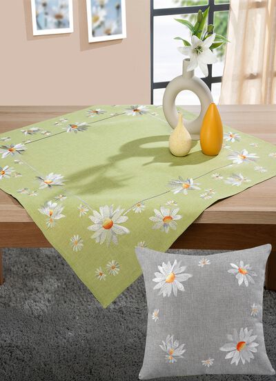 Tafel- en kamerdecoratie in linnenlook 