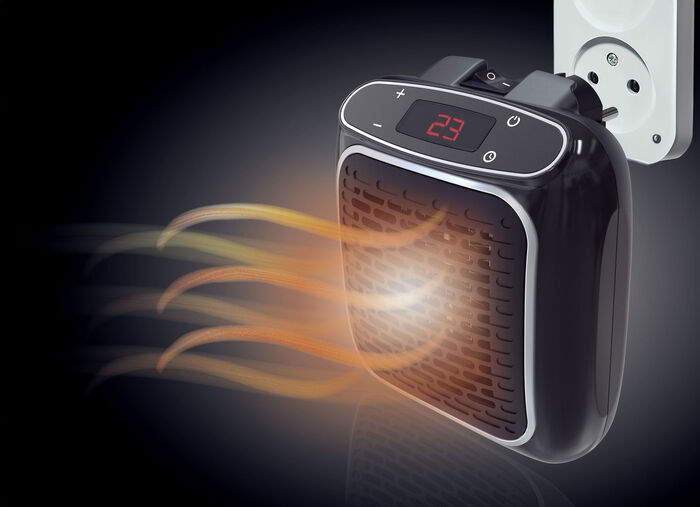 Mini-kachel met thermo-keramische verwarmingstechnologie 