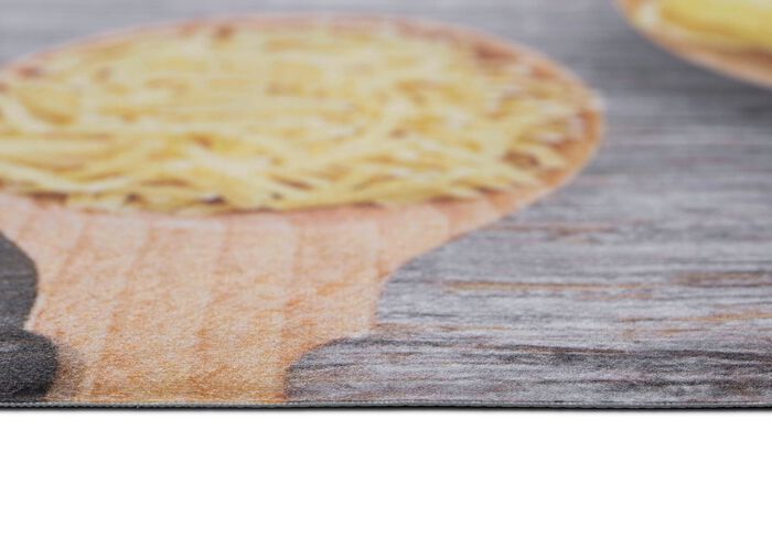 Slijtvaste keukenloper NATUURLIJK GEEL