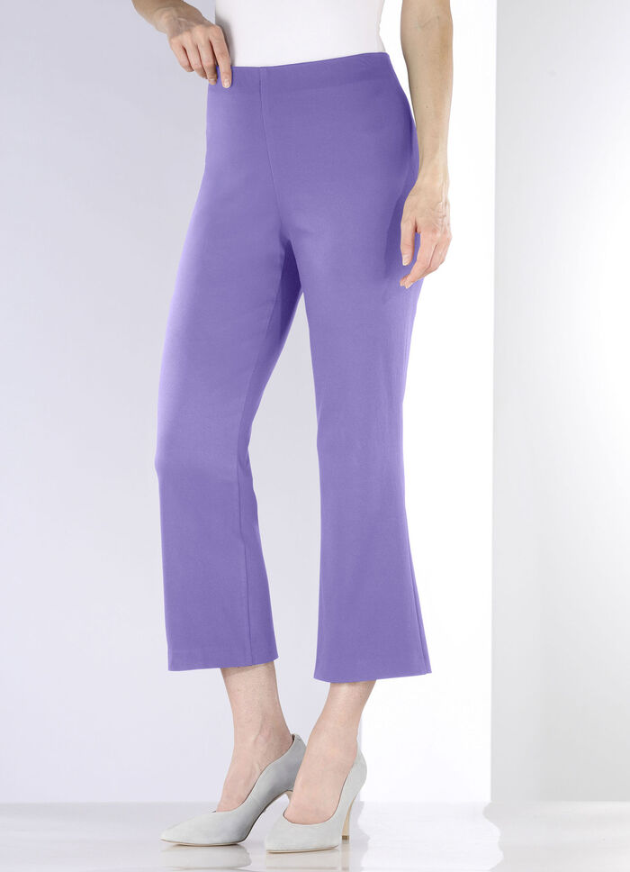 Zachte stretchbroek LAVENDEL
