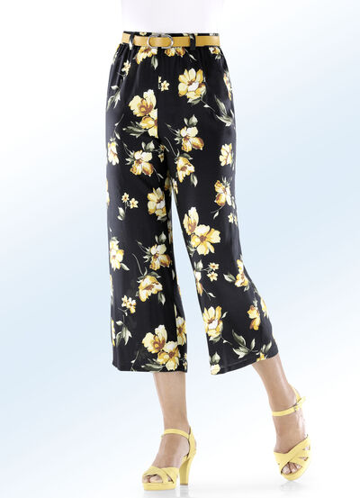 Culottes met een prachtig bloemdessin 