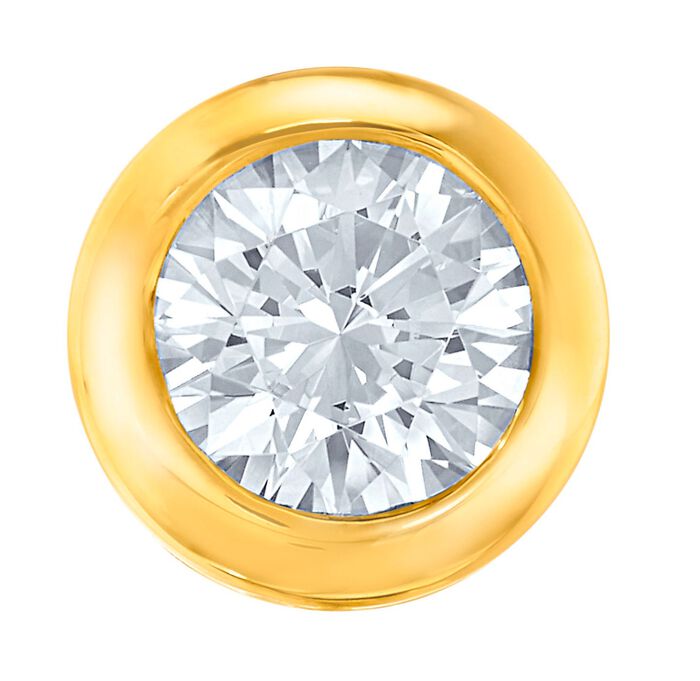 Oorbellen met briljanten 