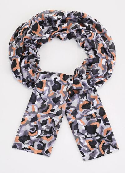 Sjaal met camouflagedesign 