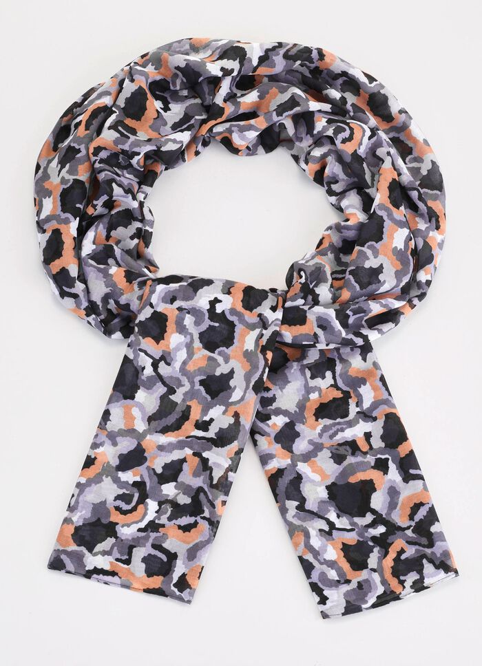 Sjaal met camouflagedesign 