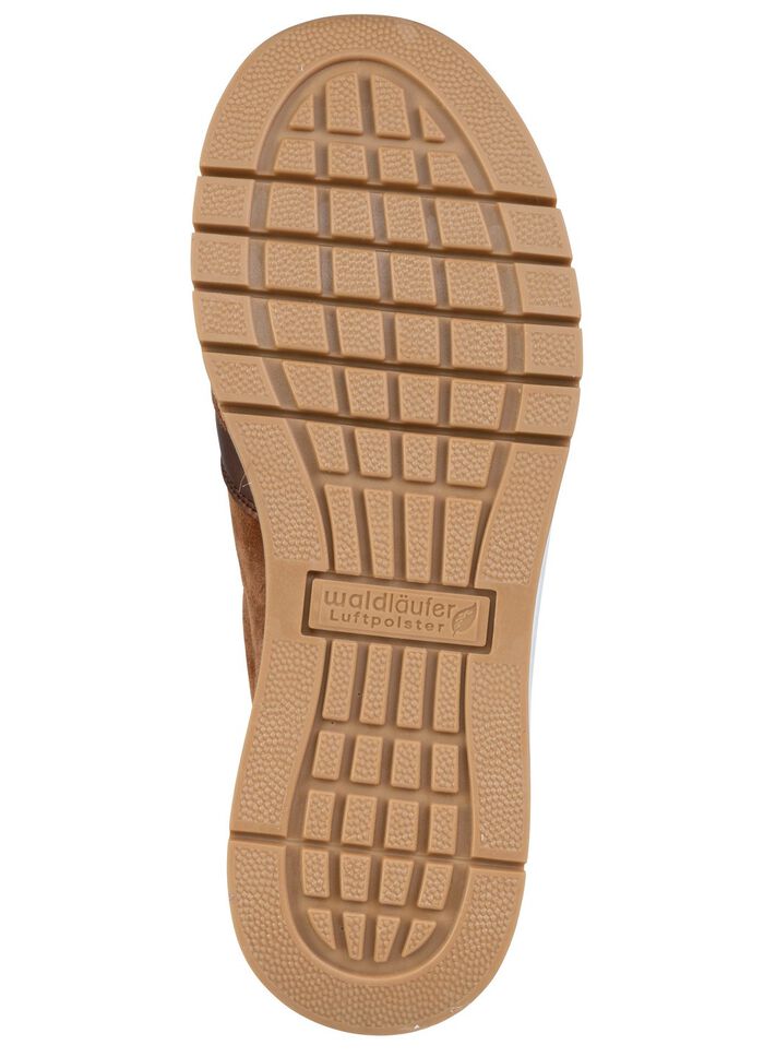 Waldl&auml;ufer, comfortabele dameslaarzen, breedte H, met uitneembaar voetbed COGNAC