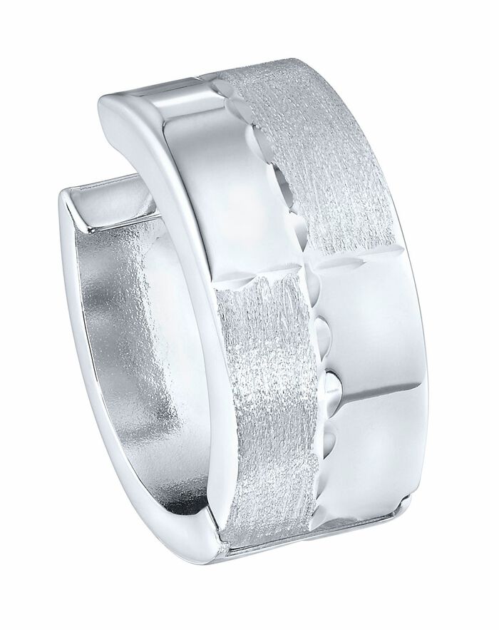 Opvouwbare oorringen in mat en hoogglans 